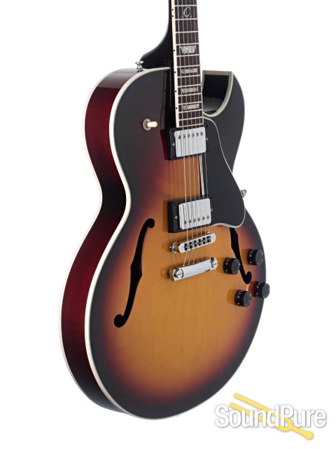 Gibson ES-137 Tri-Burst Electric Guitar #00942704 - Used — image 3
