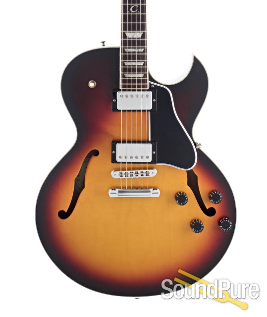Gibson ES-137 Tri-Burst Electric Guitar #00942704 - Used — image 1