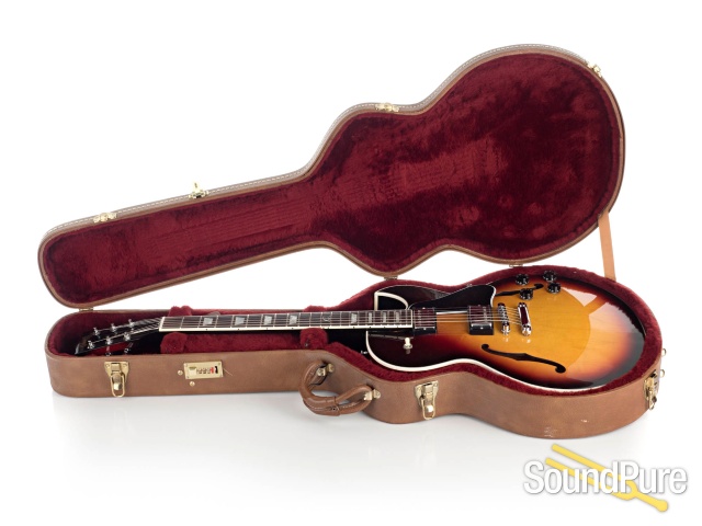 Gibson ES-137 Tri-Burst Electric Guitar #00942704 - Used — image 4