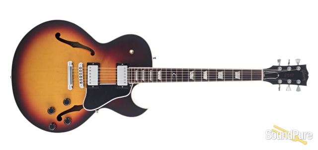 Gibson ES-137 Tri-Burst Electric Guitar #00942704 - Used — image 8