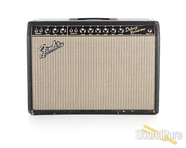 Fender '64 Vintage Deluxe Reverb 22w Amp #A03447 - Used — image 1