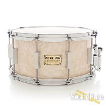 Pork Pie 7x14 Maple/Mahogany Snare Drum-Vintage Marine Pearl Pork Pie 7x14 Maple/Mahogany Snare Drum-Vintage Marine Pearl