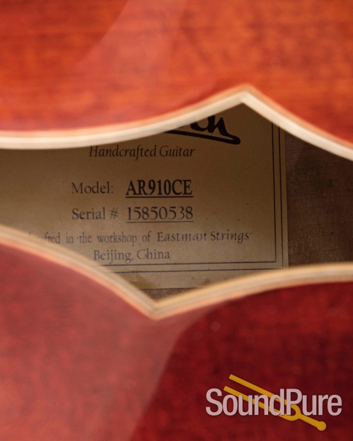 Eastman AR910CE 17" Archtop Guitar #15850538 - Used — image 3