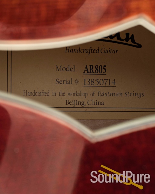 Eastman AR805 Archtop Guitar #13850714 - Used — image 3