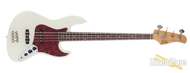 Suhr Classic J Olympic White Bass Guitar #JS3A9E — image 8