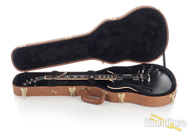 Gibson ES-339 Satin Black Electric Guitar #12256731 - Used — image 7