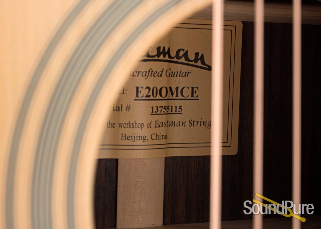 Eastman E20OMCE Addy/Rosewood Acoustic #13755115 - Used — image 4