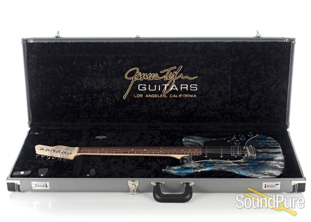Tyler Studio Elite HD-P Black/Blue Shmear HSS Electric — image 4