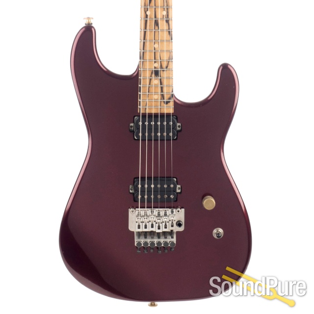 Luxxtone El Machete Oxblood Metallic Electric Guitar #458 — image 1