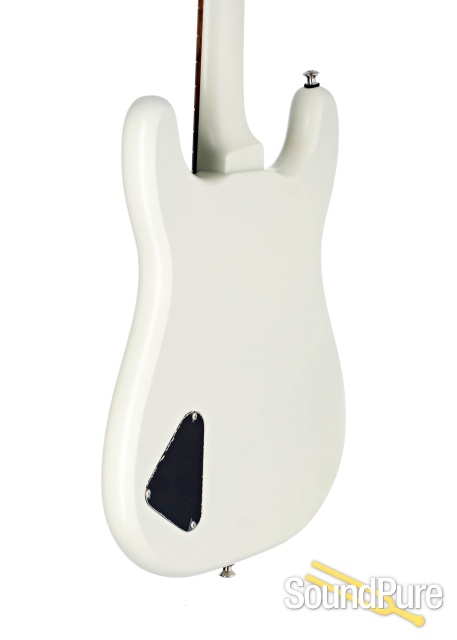 Serek Midwestern Vintage White Short Scale Bass #MW-098 — image 2