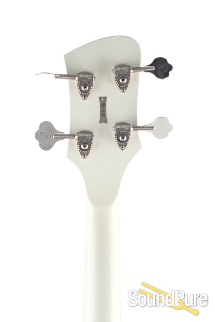 Serek Midwestern Vintage White Short Scale Bass #MW-098 — image 4