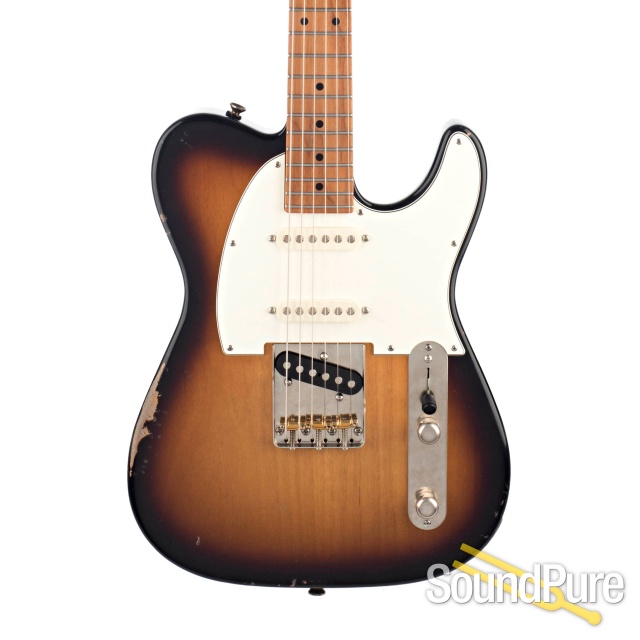 Anderson T Icon Tobacco Burst In-Distress Guitar #10-08-20A — image 1