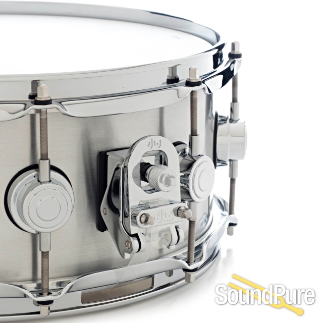 DW 5.5x14 Collectors Series Thin Aluminum Snare Drum — image 5