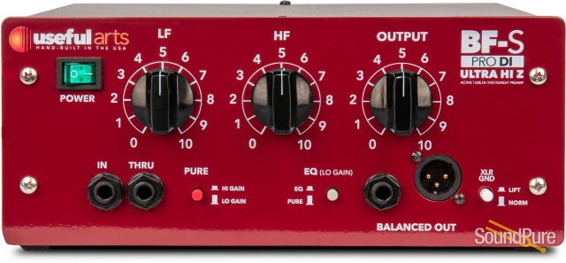 Useful Arts BF-S Pro DI - Tube Instrument Preamp/DI — image 1