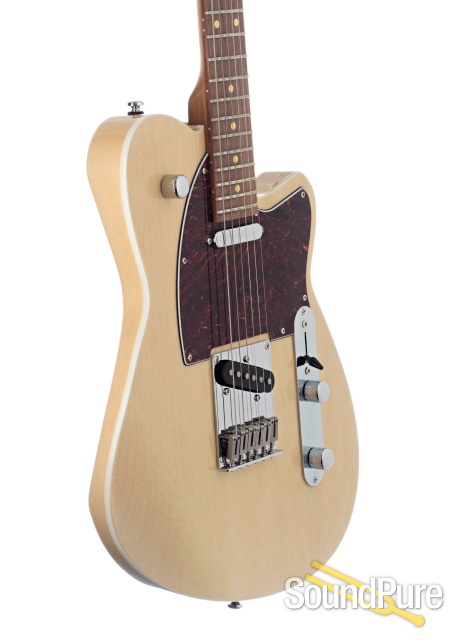 Reverend Trickshot Natural Electric Guitar w/Case #40530 — image 3