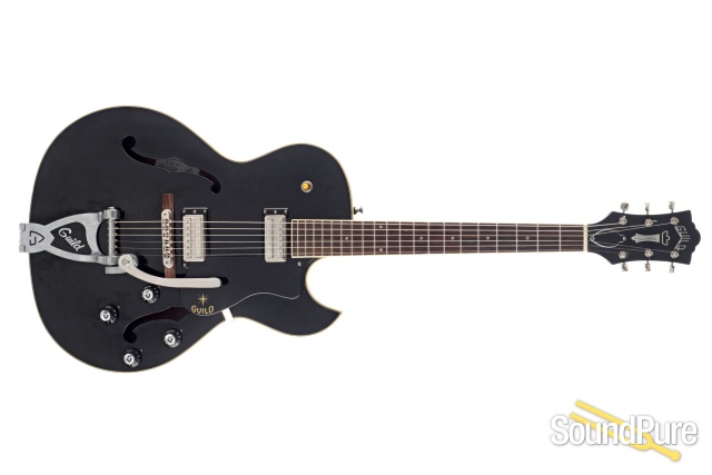 Guild Starfire III Black Electric Guitar #KSG1809780 - Used — image 9