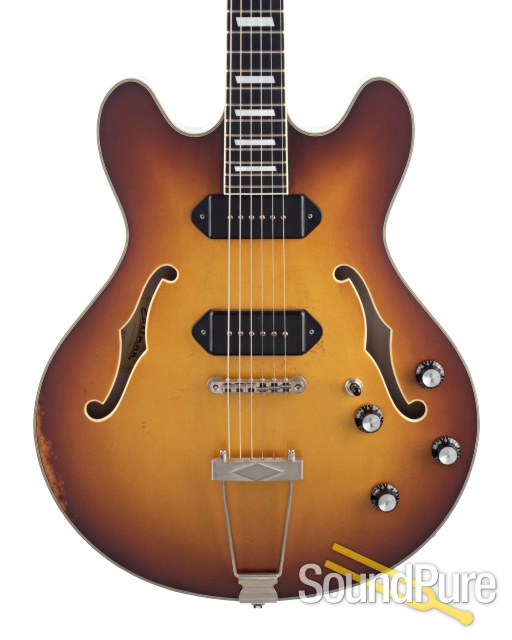 Eastman T64/V-T-GB Thinline Electric Guitar #15950164 - Used — image 1