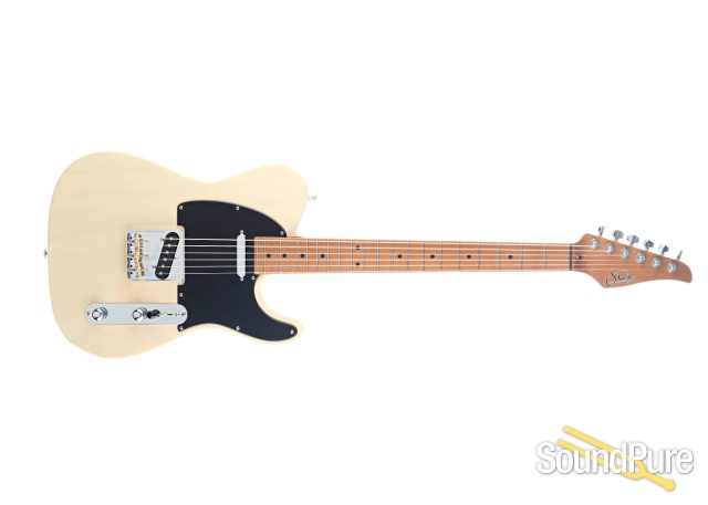 Suhr Classic T Paulownia Trans Vintage Yellow #JS6T8R — image 8