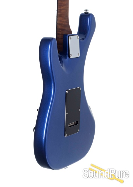 Suhr Classic S Metallic Indigo Electric Guitar #JS4G3F — image 2