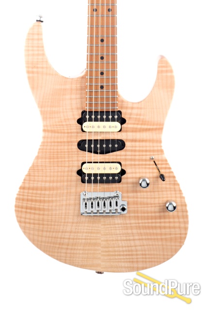 Suhr Modern Satin Flame Natural Electric Guitar #JS4W2H — image 1