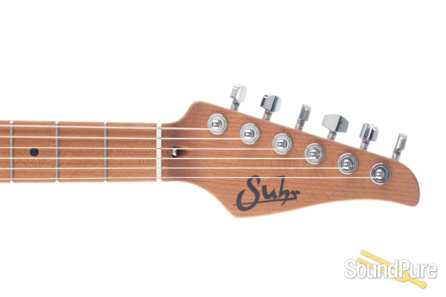 Suhr Modern Satin Flame Honey Burst Electric Guitar #JS5L4K — image 5