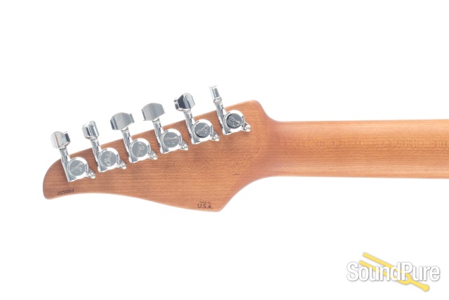 Suhr Modern Satin Flame Trans Charcoal Burst Guitar #JS5U0J — image 6
