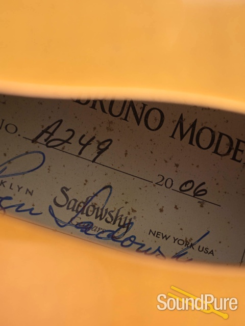 Sadowsky Jimmy Bruno Model Archtop Guitar #A249 - Used — image 6