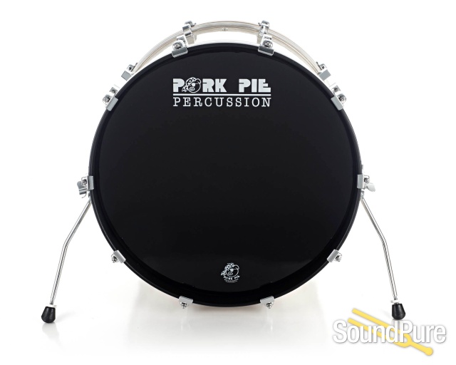 Pork Pie 3pc Cherry/Agathis Drum Set-Vintage Marine Pearl — image 3