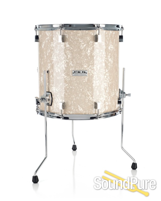 Pork Pie 3pc Cherry/Agathis Drum Set-Vintage Marine Pearl — image 5