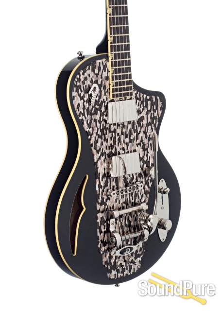 Duesenberg Julia Black Chambered Electric Guitar #191169 — image 4