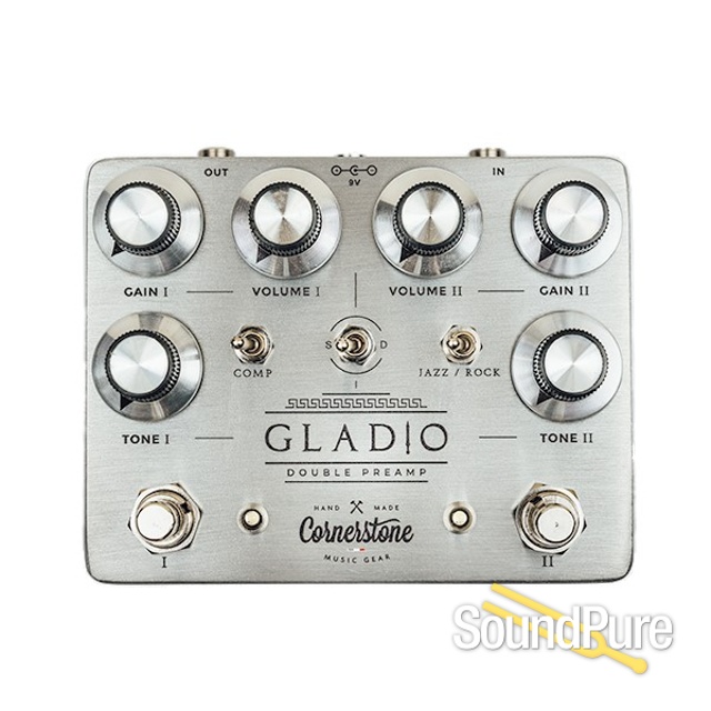 Cornerstone Gladio Double Preamp Guitar Pedal
