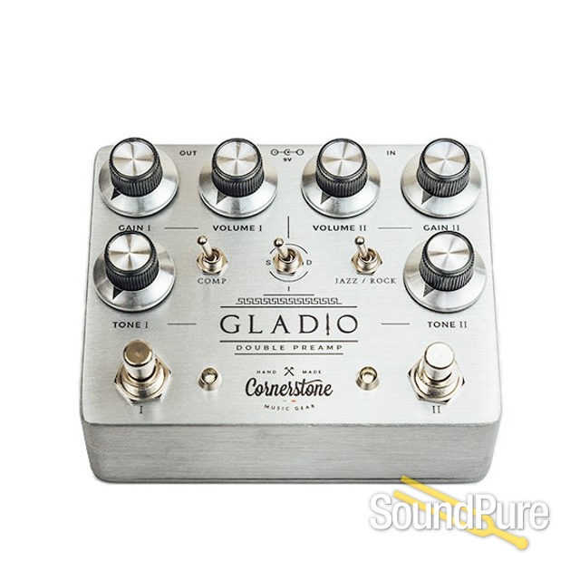 Cornerstone Gladio Double Preamp Guitar Pedal — image 3