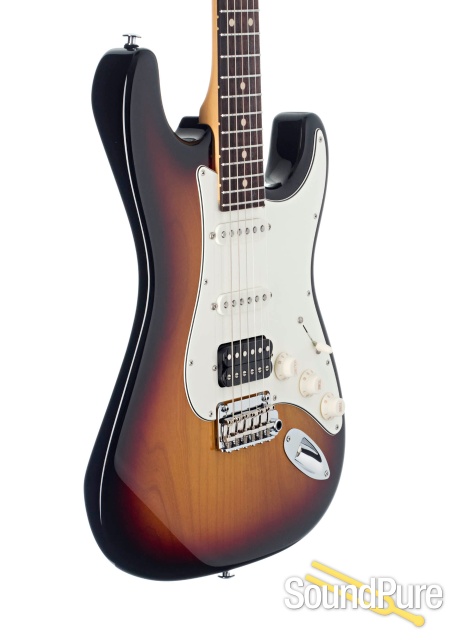 Suhr Classic S 3-Tone Burst HSS Electric Guitar #JS7X8A — image 3