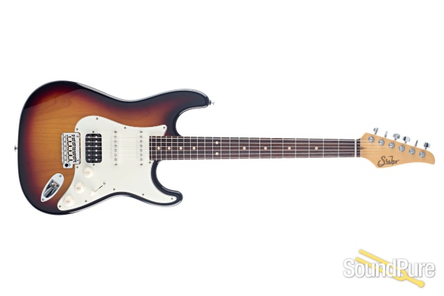 Suhr Classic S 3-Tone Burst HSS Electric Guitar #JS7X8A — image 8