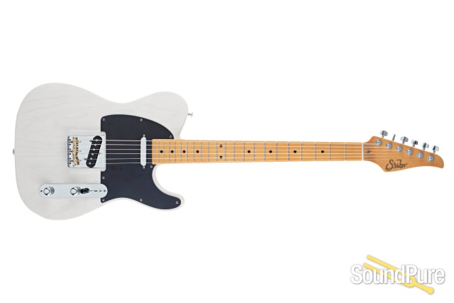 Suhr Classic T Antique Trans White Electric Guitar #JS9F3E — image 8