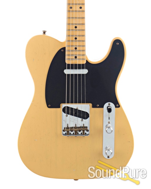 Fender CS '52 Tele Journeyman Butterscotch #R16123 - Used — image 1