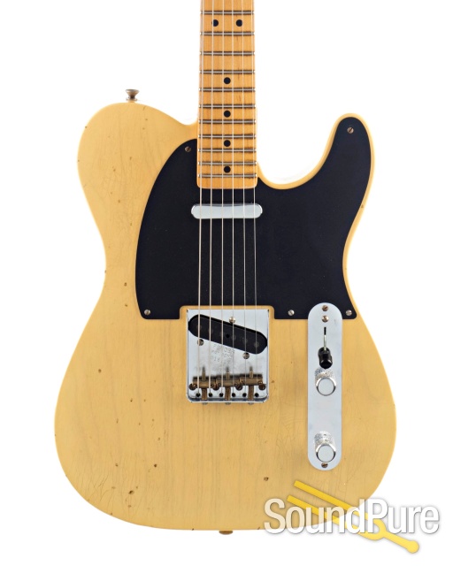 Fender CS '51 Nocaster Journeyman Blonde #R16112 - Used — image 1