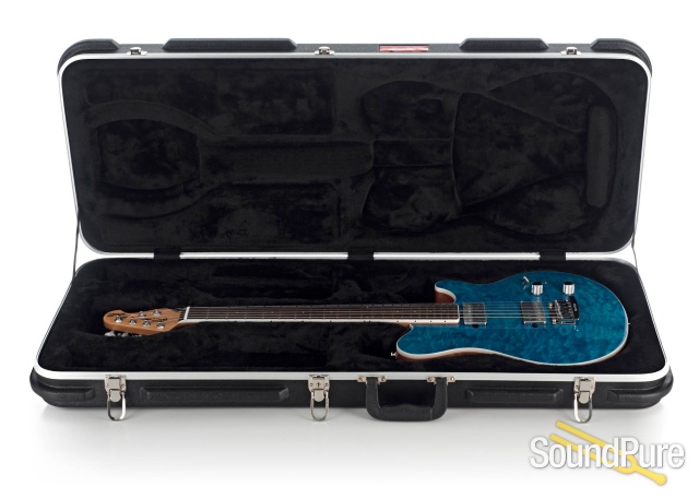 Ernie Ball Music Man Axis Super Sport Aqua #G86049 - Used — image 5
