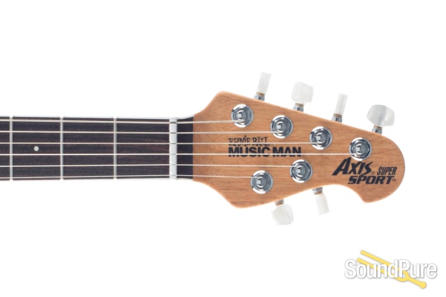 Ernie Ball Music Man Axis Super Sport Aqua #G86049 - Used — image 6