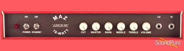 Dr. Z Maz 18 Jr. NR 18W Head w/Z Best 2x12 Cab, Red - Used — image 3