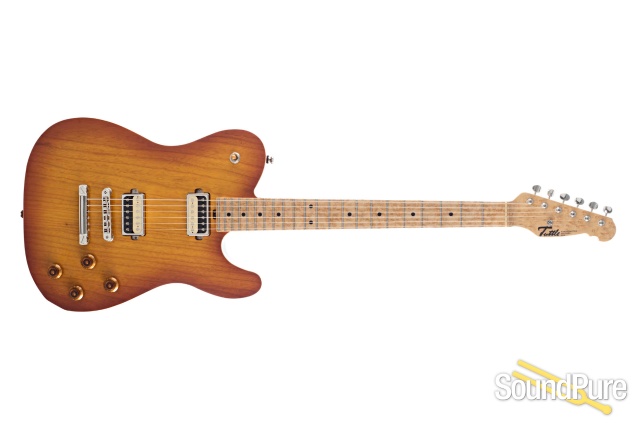 Tuttle RT Special Ice Tea Sunburst Electric Guitar #622 — image 5
