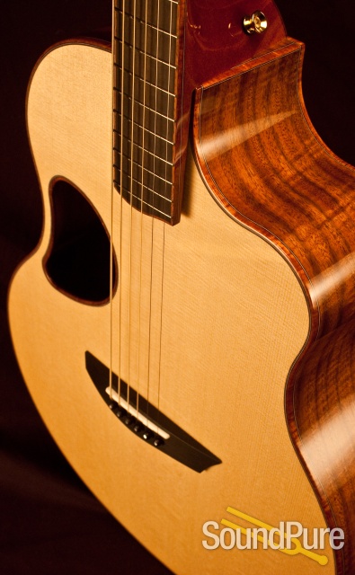 McPherson 3.5XP Engelmann Spruce/Flamed Walnut  #1615 — image 1