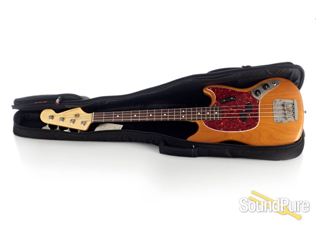 Nash MB-63 Transparent Amber Short Scale Bass #SND-177 — image 2