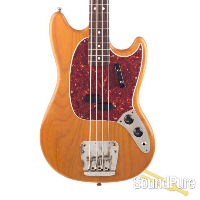 Nash MB-63 Transparent Amber Short Scale Bass #SND-177 — image 1
