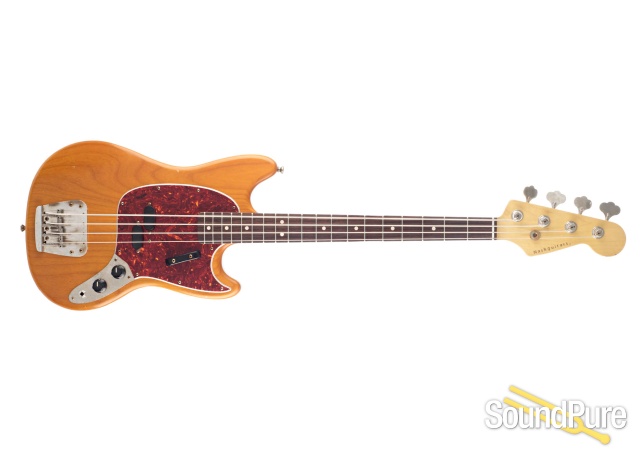 Nash MB-63 Transparent Amber Short Scale Bass #SND-177 — image 5