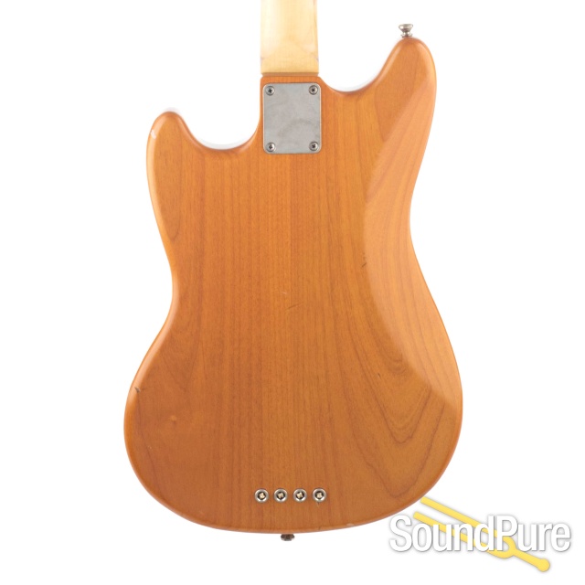 Nash MB-63 Transparent Amber Short Scale Bass #SND-177 — image 6