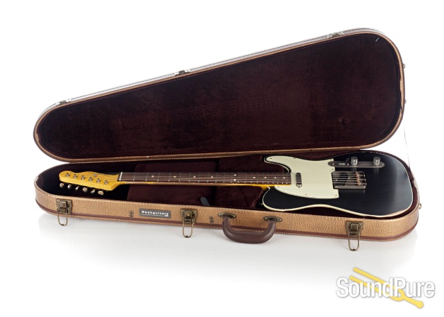 Nash T-63/DB Black Double Bound Electric Guitar #SND-171 — image 2
