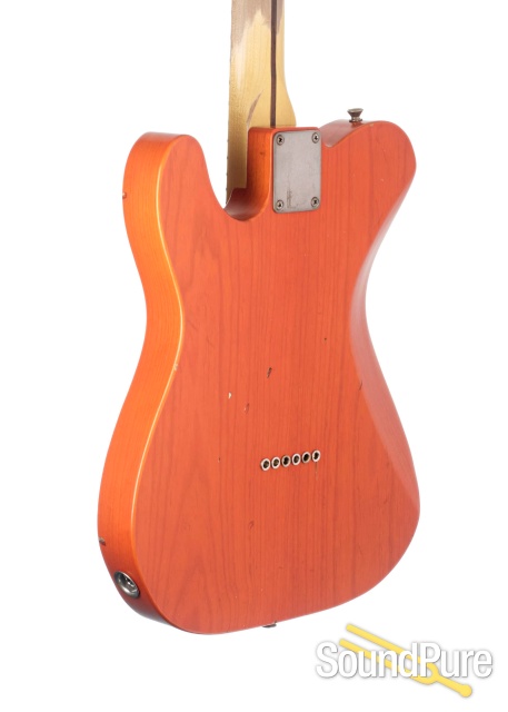 Nash T-72DLX Clear Orange Electric Guitar #SND-175 — image 4