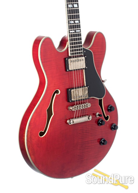 Eastman T59/V-RD Thinline Electric Guitar #P2000985 — image 3