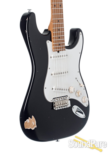 Suhr Custom Classic S Antique Black Electric Guitar #62908 — image 3
